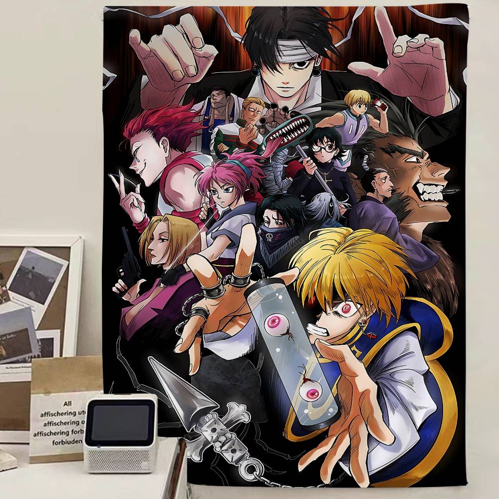 Science Hunter - Hunter X Hunter Anime Wandteppich, Science-Fiction-Kunst,