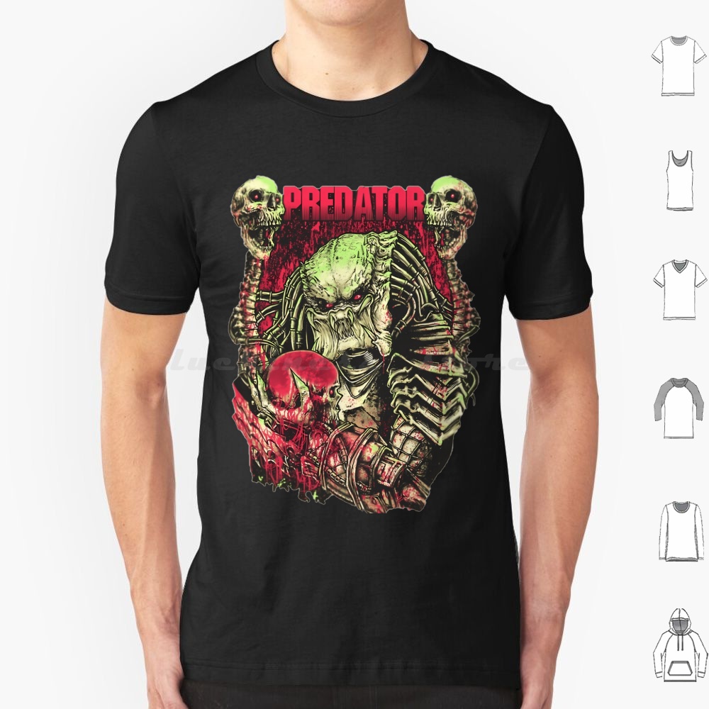 Science Hunter - Kunst-T-Shirt, große Größe, 100 % Baumwolle,