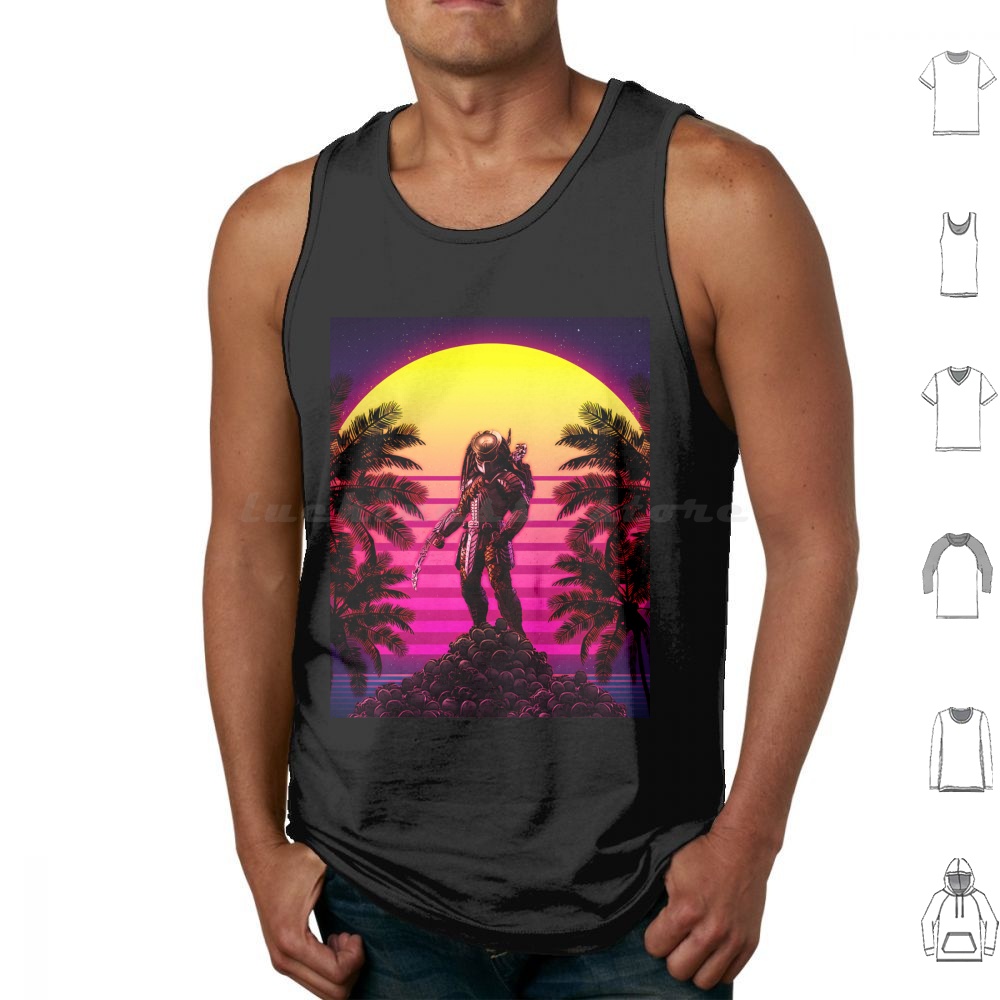 Science Hunter - Retro Bild Tank Tops Weste ärmellos