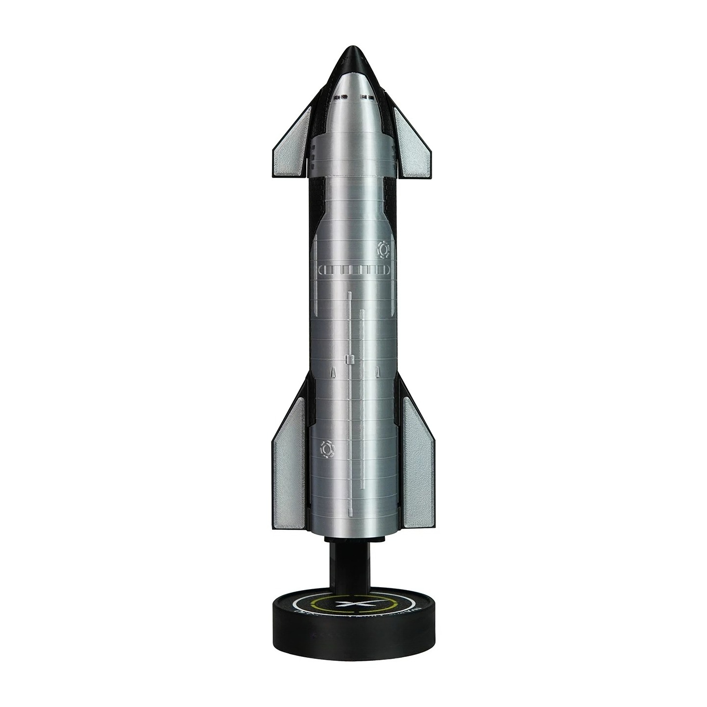 Science Toy - Raumschiff-Raketen-Modellbausatz, Weltraum-Startmodell Wissenschaftsspielzeug Tischdekoration, Raumschiff-Figur Bürodekoration
